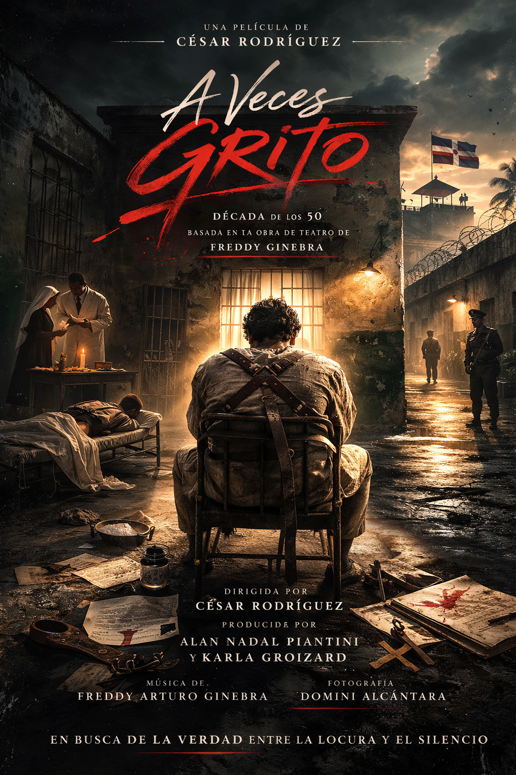 A Veces Grito — Póster
