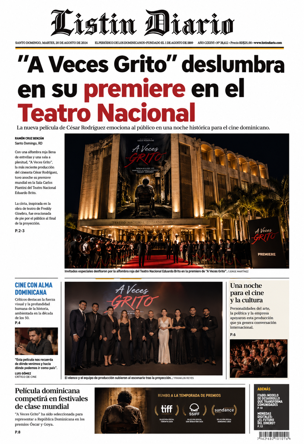 Premiere VIP A Veces Grito
